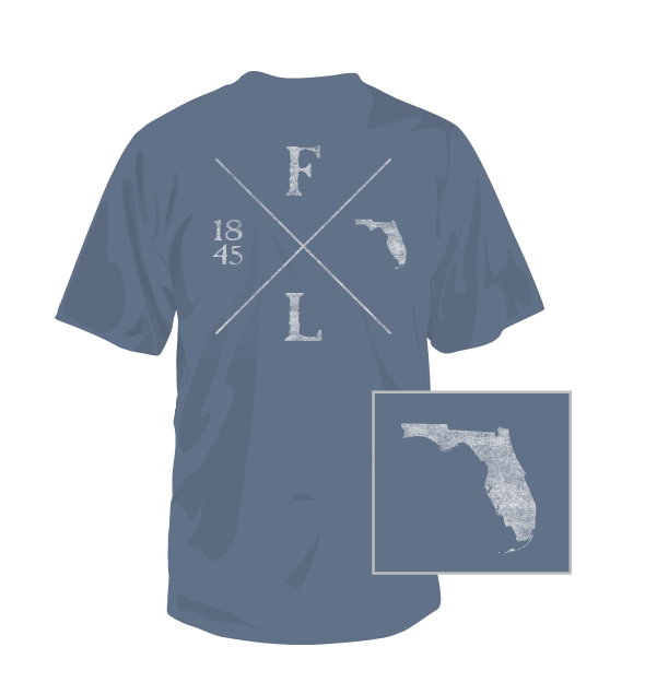  Florida Crossing Short Sleeve T-Shirt 