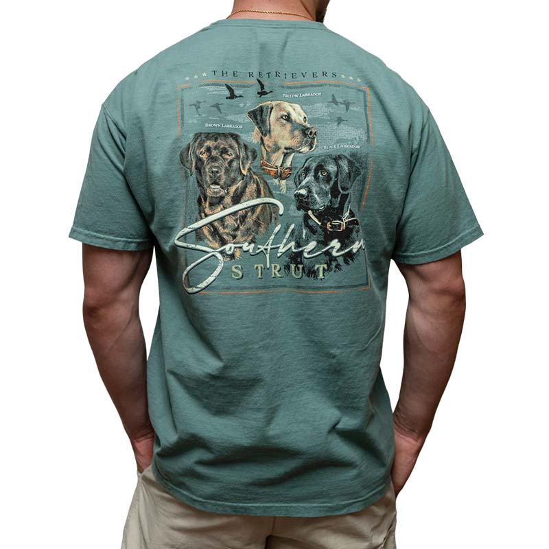  3 Retrievers Short Sleeve T-Shirt 