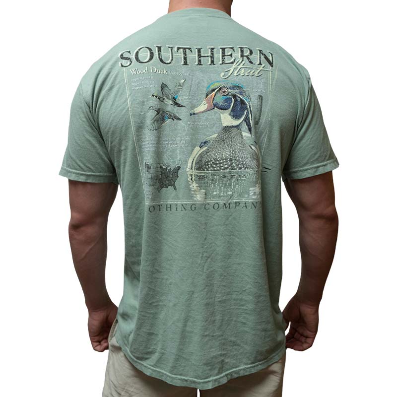  Scientific Wood Duck Short Sleeve T-Shirt 