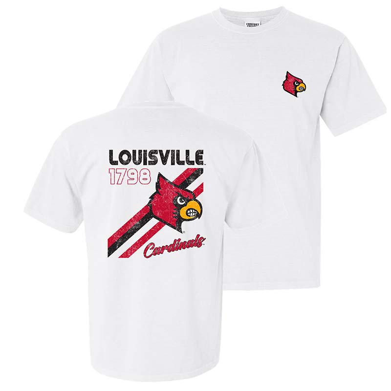  University of Louisville Official One Color Logo Unisex Youth  T Shirt,Athletic Heather, Small : Sports & Outdoors
