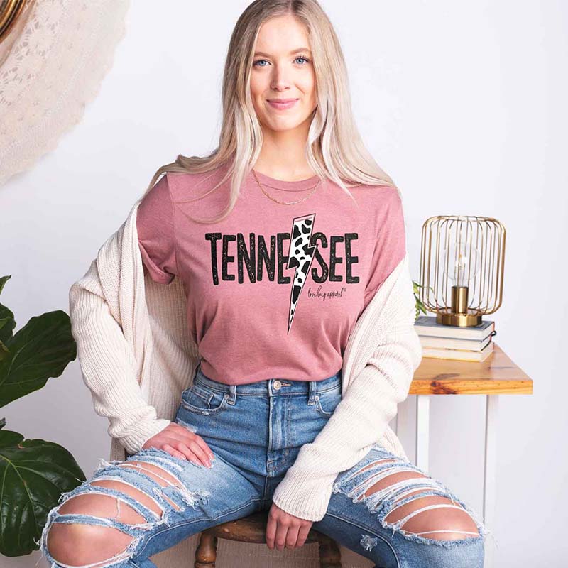  Tennessee Cow Bolt Short Sleeve T-Shirt 