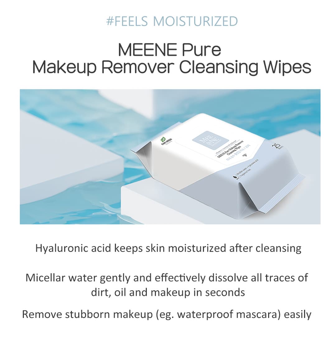 Menee Makeup Remover Wipes Product Highlights