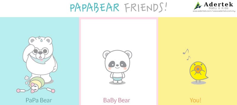 IFAM PaPa Bear Characters