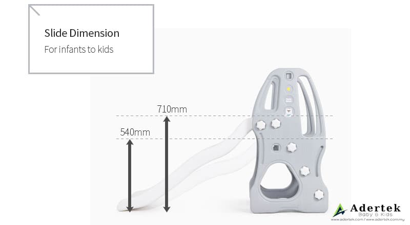 2 stage slides brings extra unexpected excitement when sliding down