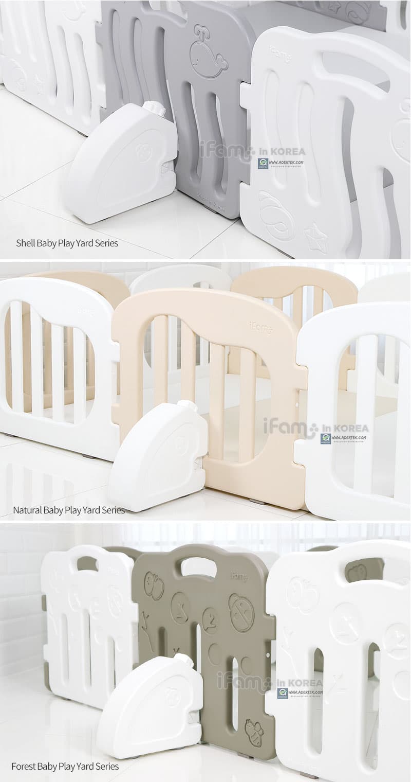 Use it together with any IFAM baby play yards easily