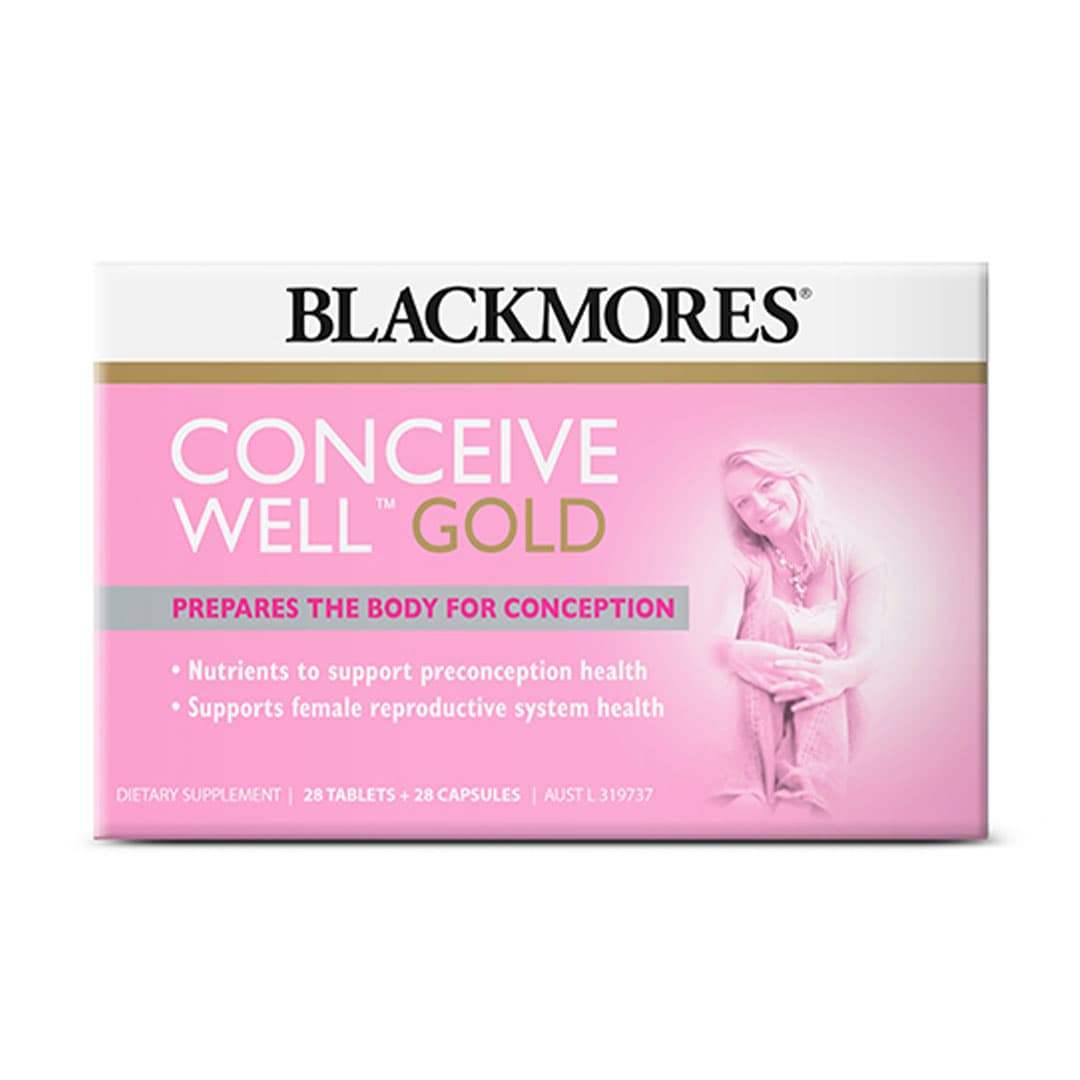 Blackmores Conceive Well™ Gold (28 Tabs+28 Caps) (S$52.00 ...