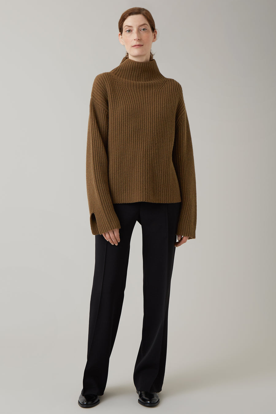 Americano Lydia Thick Rib Cashmere Knit – Nicole Farhi