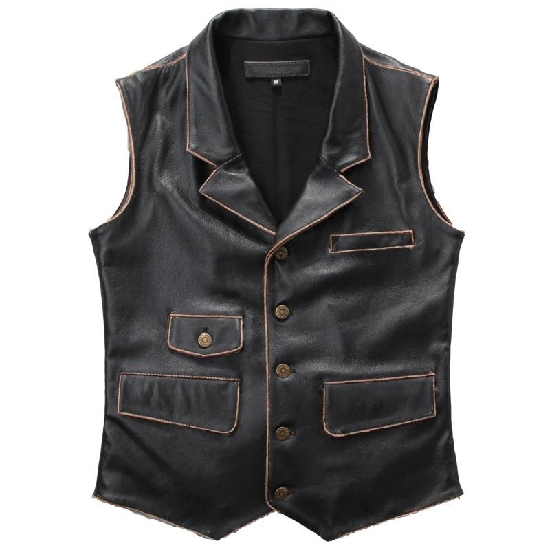 Droog Leather Riding Vest