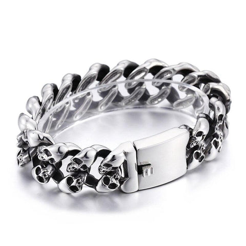 skeleton bracelet for men