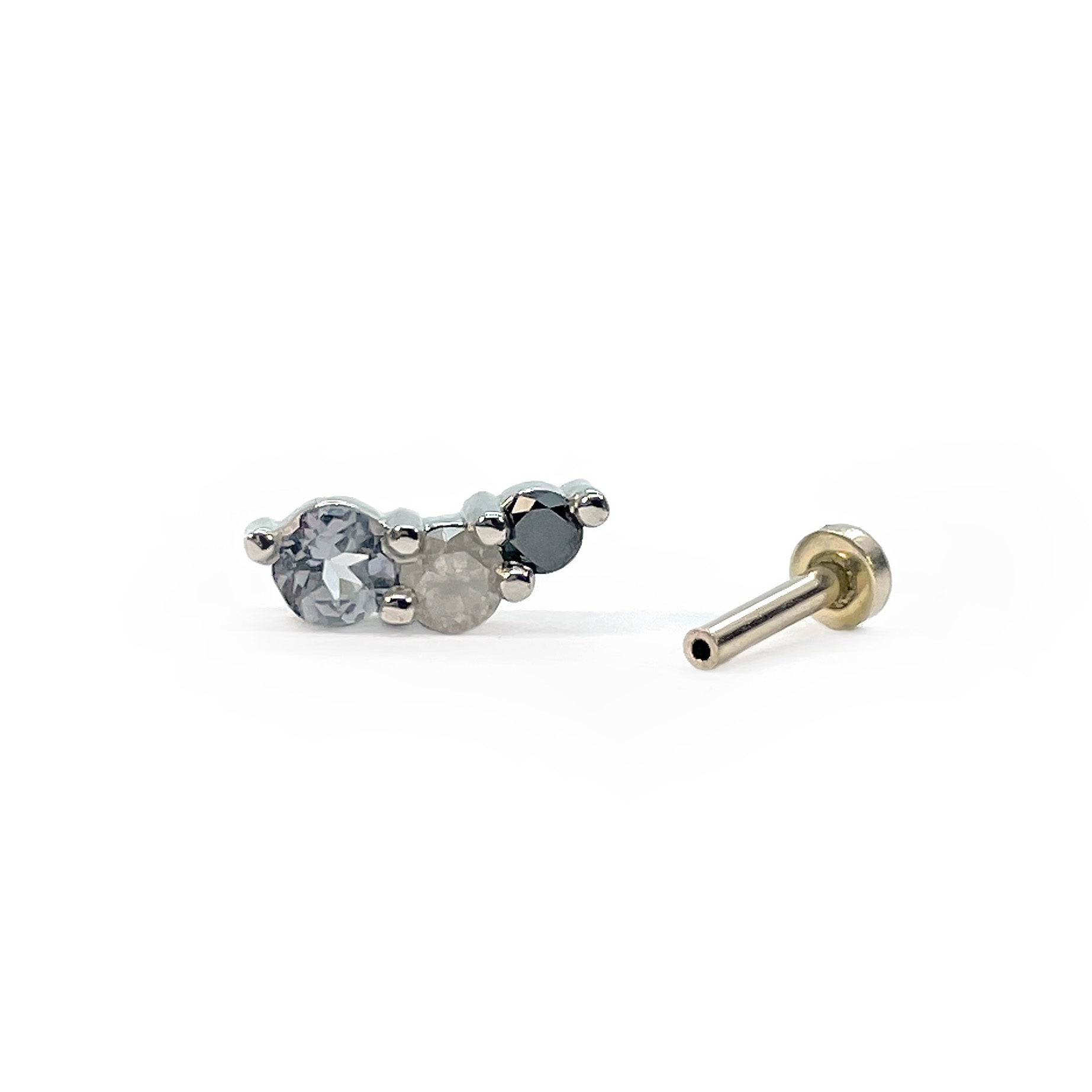 6mm Pad USA Surgical Stainless Steel Studs - Clutch Variations - Standard  Length Post Hypoallergenic Surgical Steel