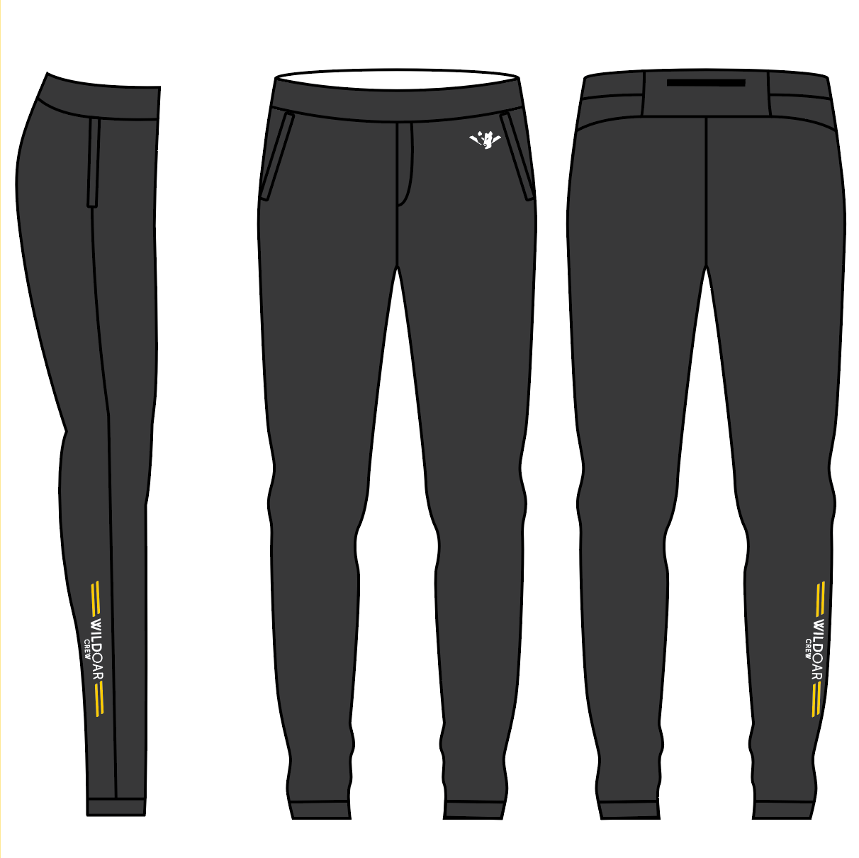 Men's Scrunch Sweats - Wild Oar