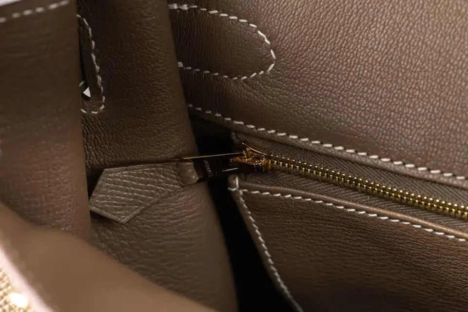 Hermès Etoupe Epsom Birkin 30 Gold Hardware, 2022 Available For