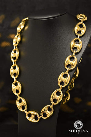 Estate 14k Gold Mariner Gucci Puff Chain Necklace 20 inchs 19.2 grams. |  TheBull Industries