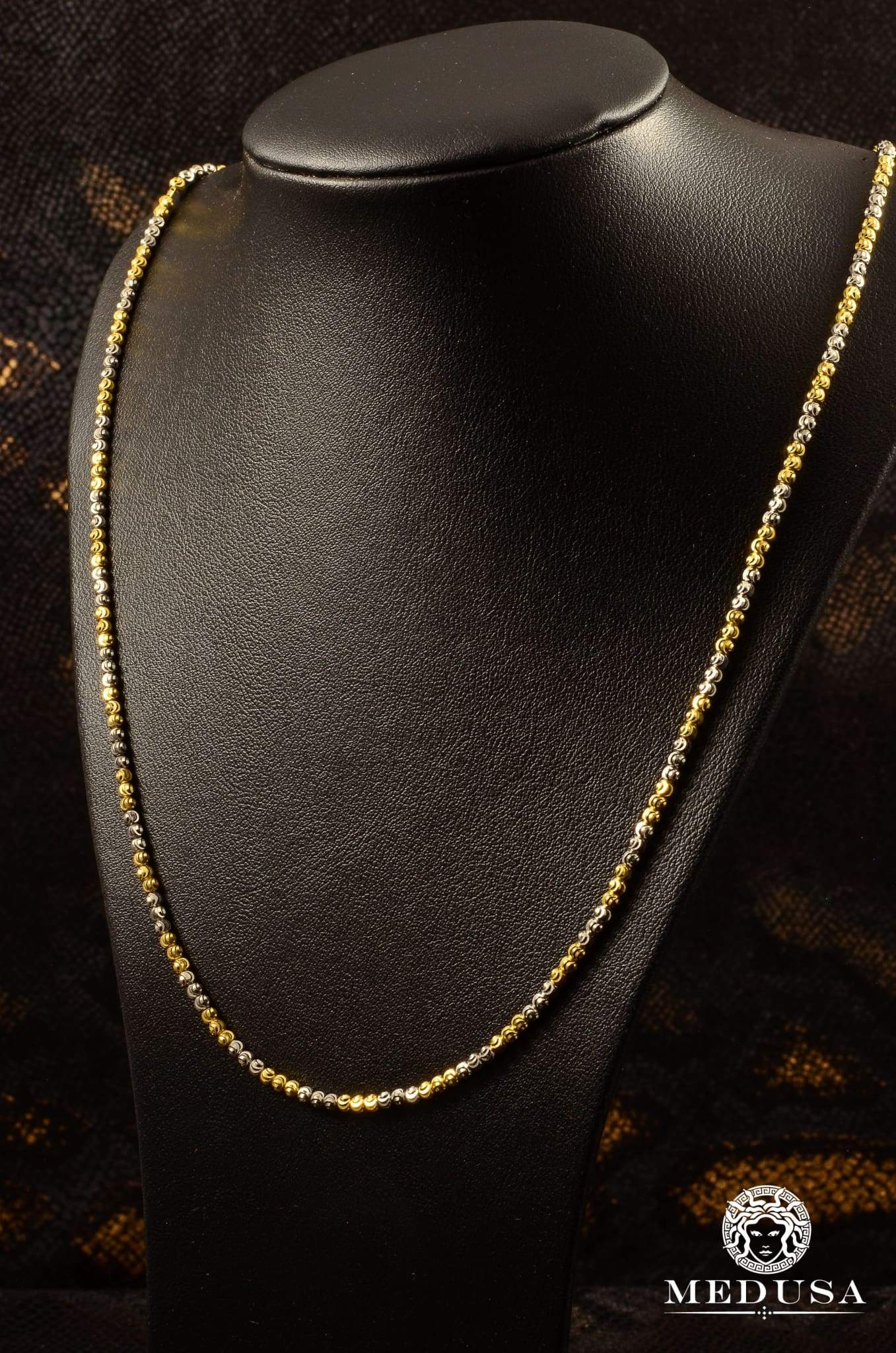 2.5MM Moon Cut Bead Chain (Semi Hollow)