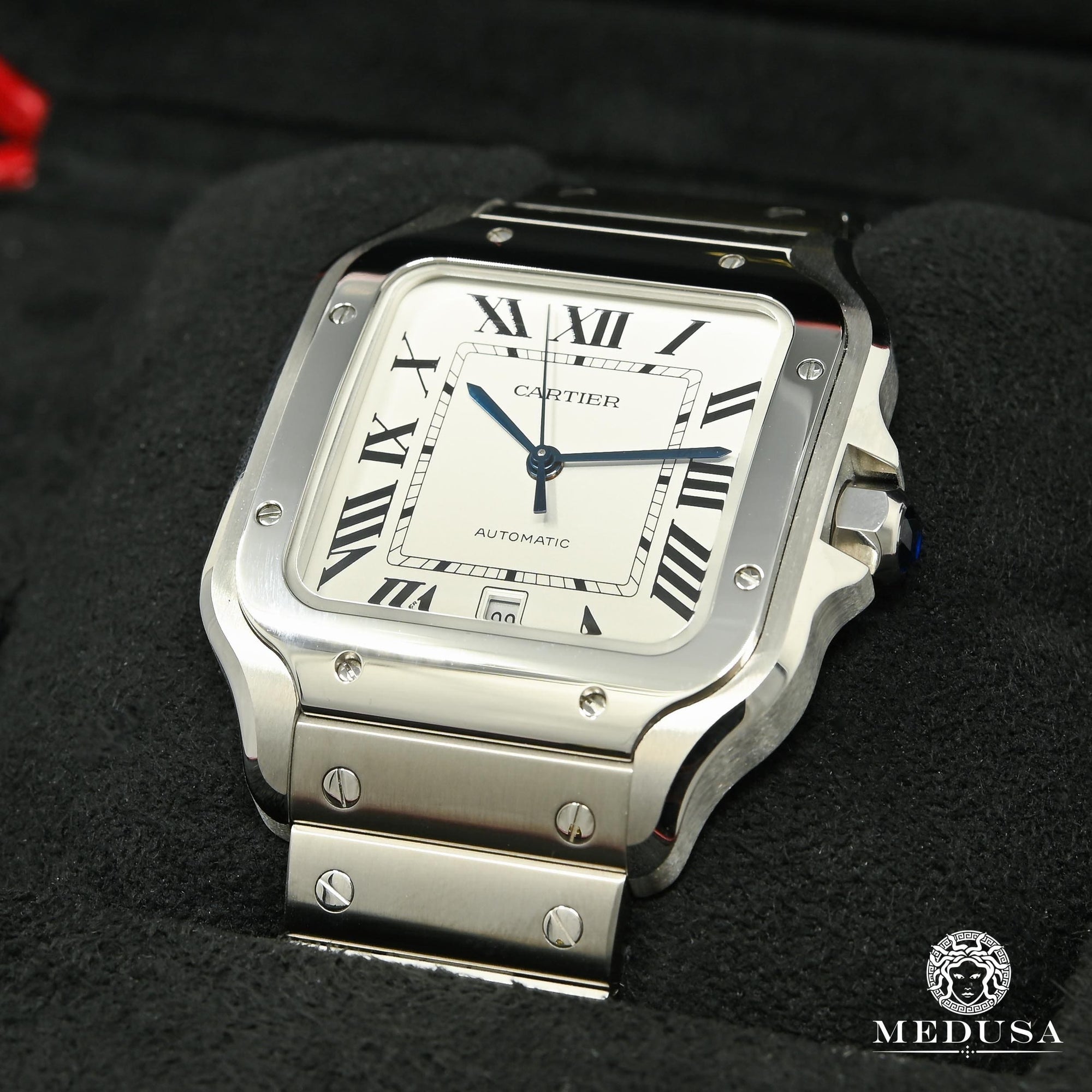 Cartier watch | 40mm Cartier Santos 100 