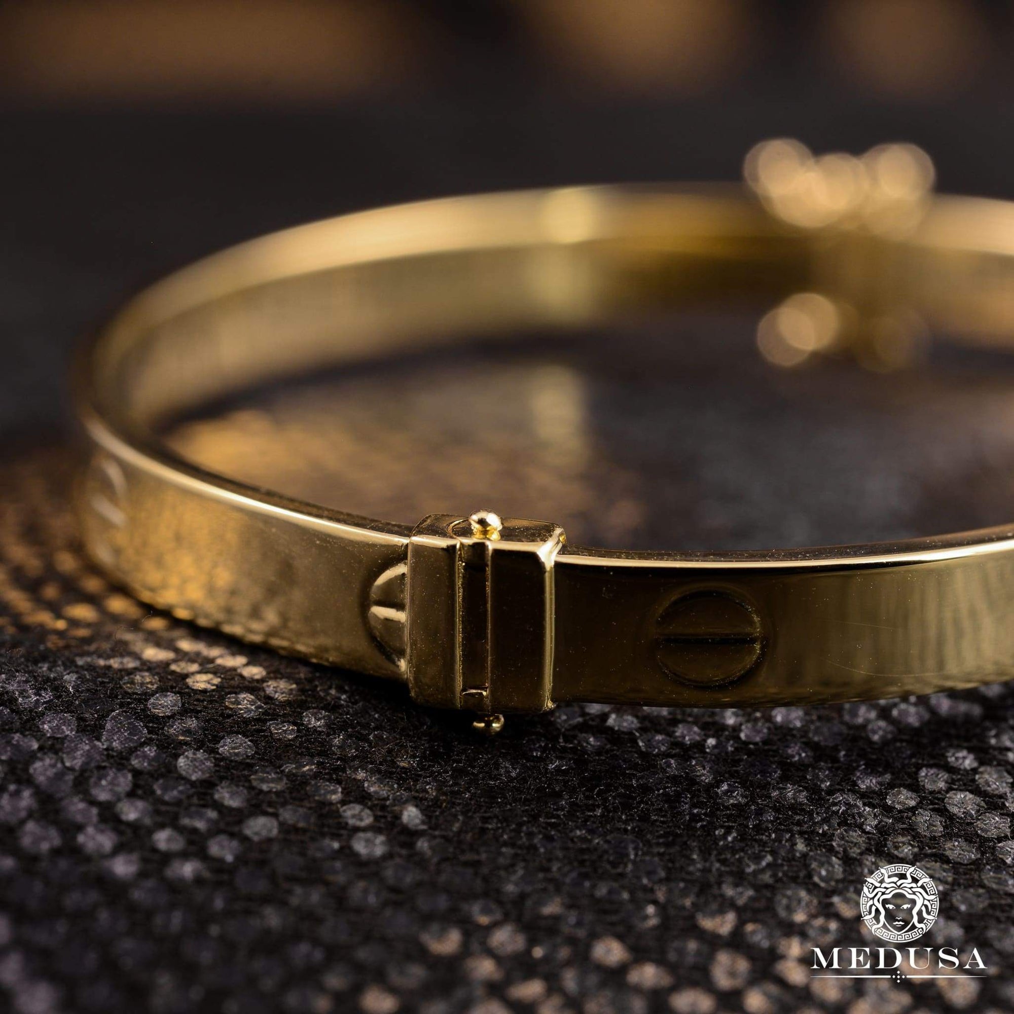 14k gold love bracelet