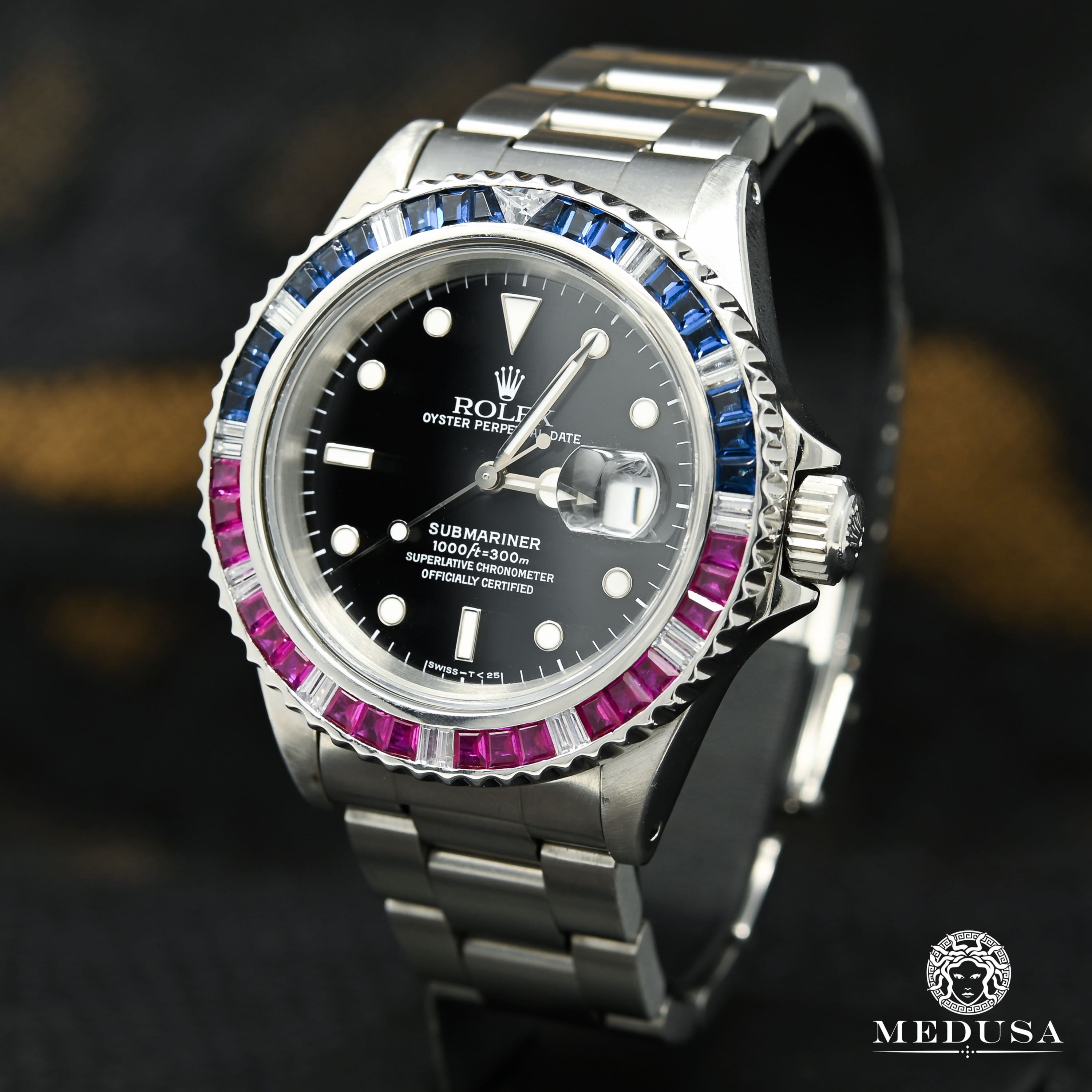 Montre Rolex | Bezel Diamond Submariner 