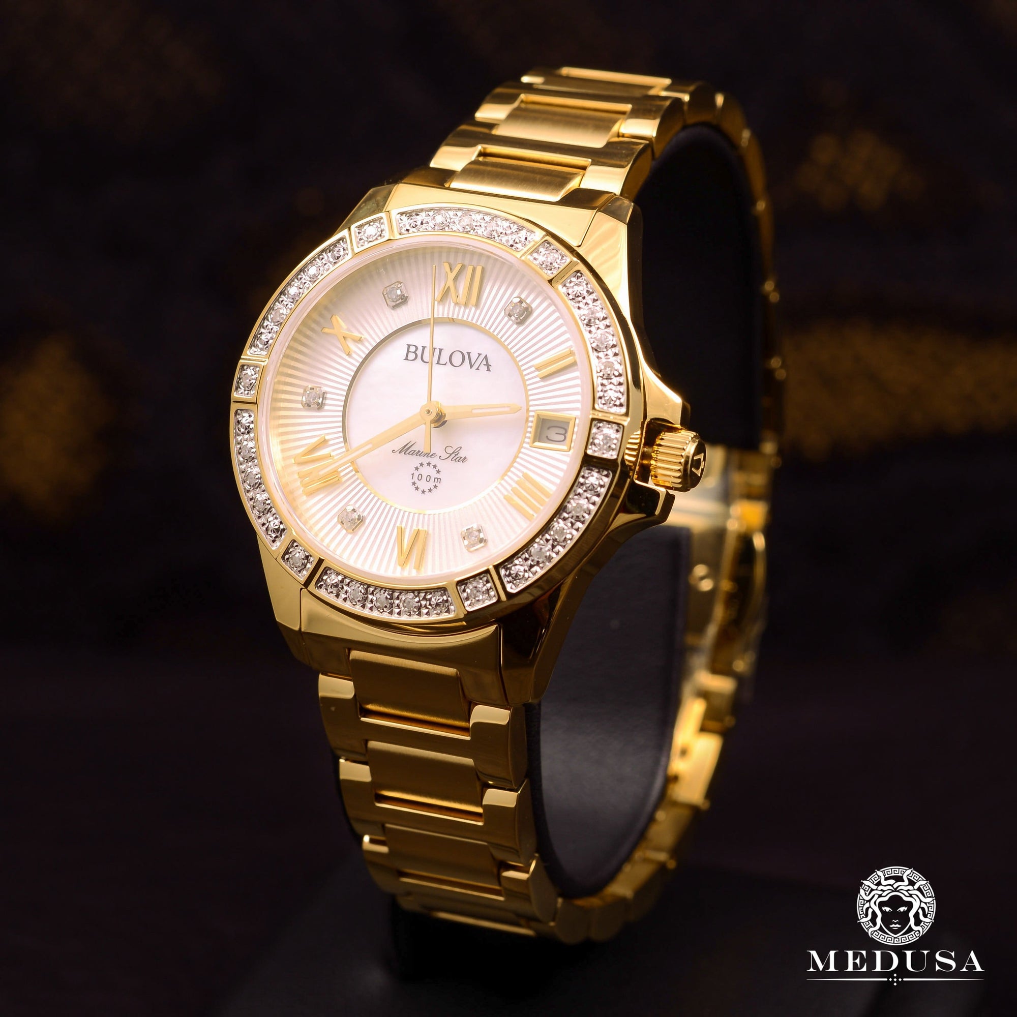  Montre  Bulova Bulova Marine Star 98R235 Montre  Femme  