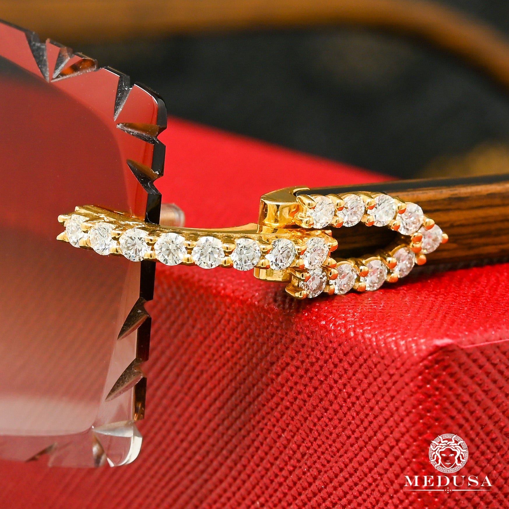 Cartier rimless cream buff horn C decor gold Diamond Cut transition  sunglasses | eBay