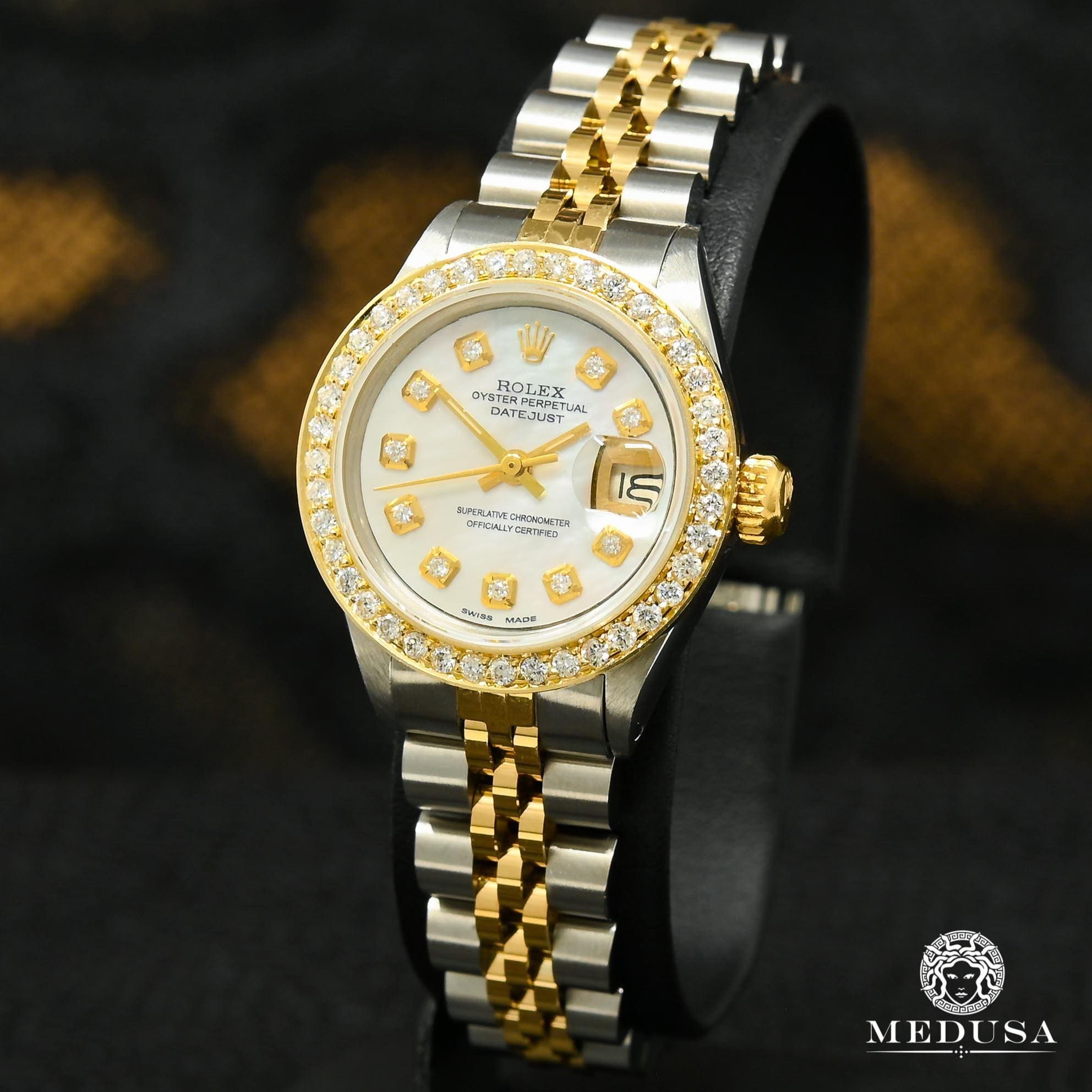 rolex datejust 26mm mother of pearl