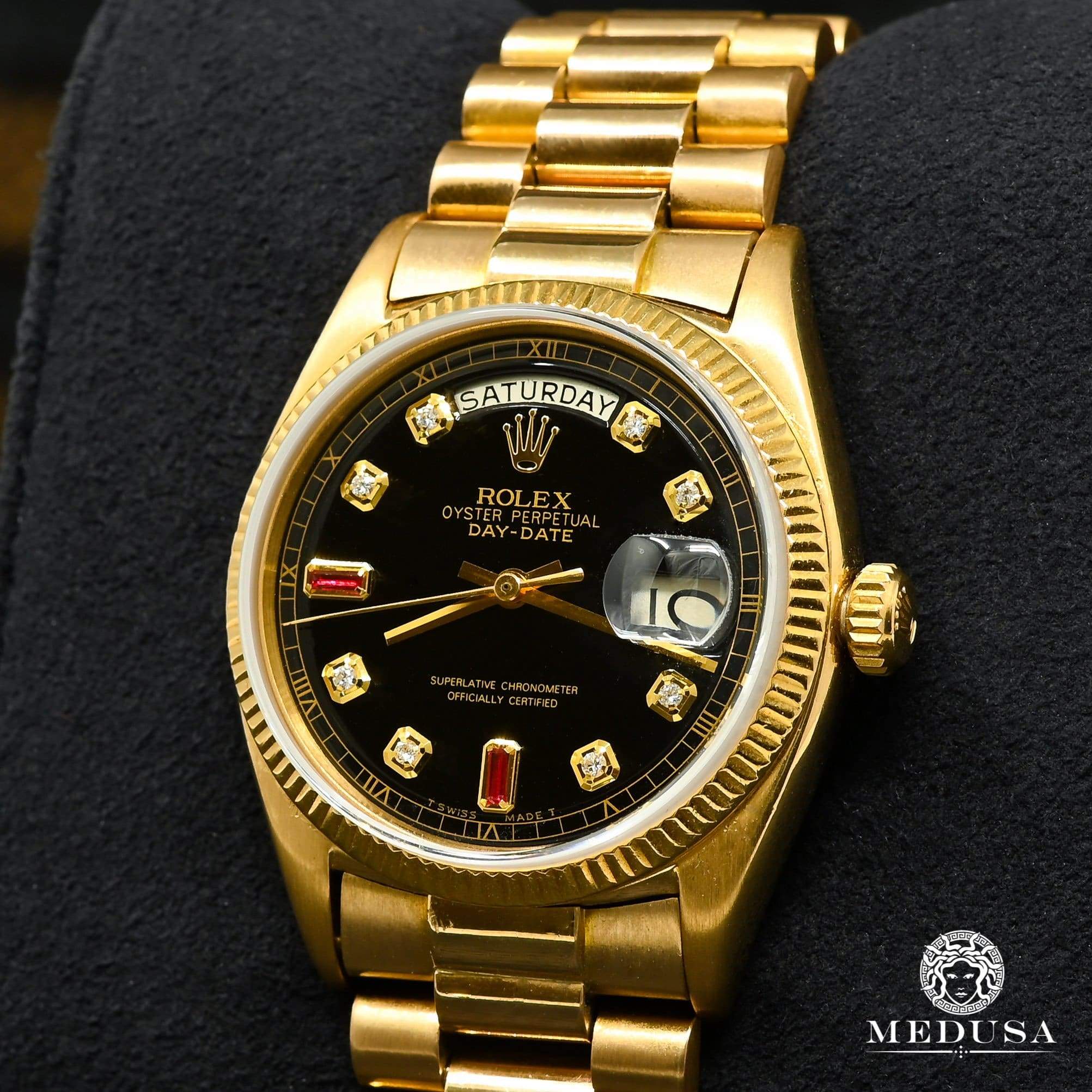 rolex presidential ruby