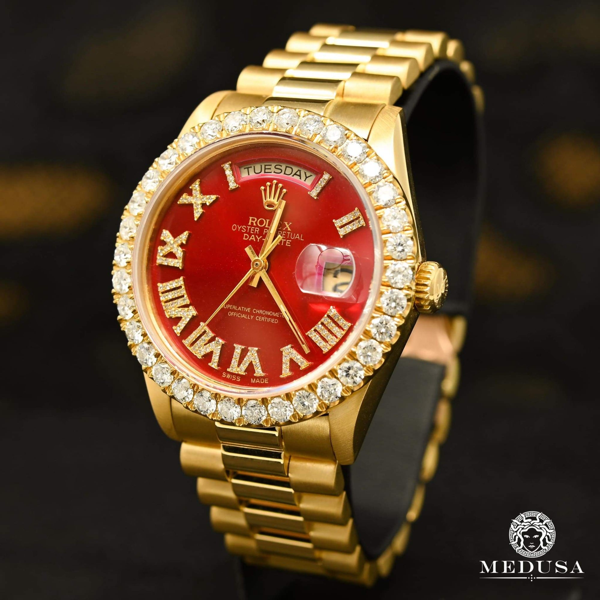 red presidential rolex