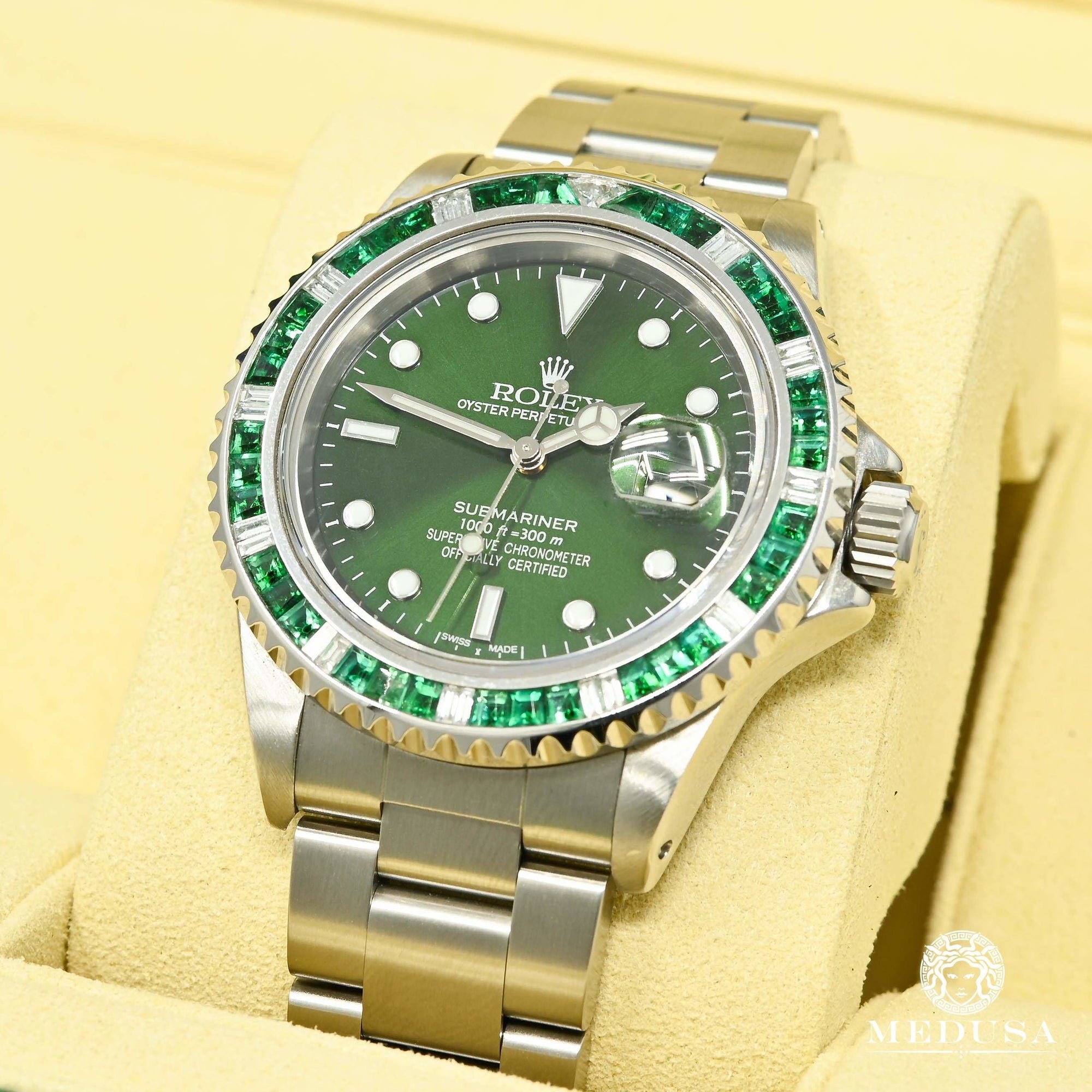 emerald submariner rolex