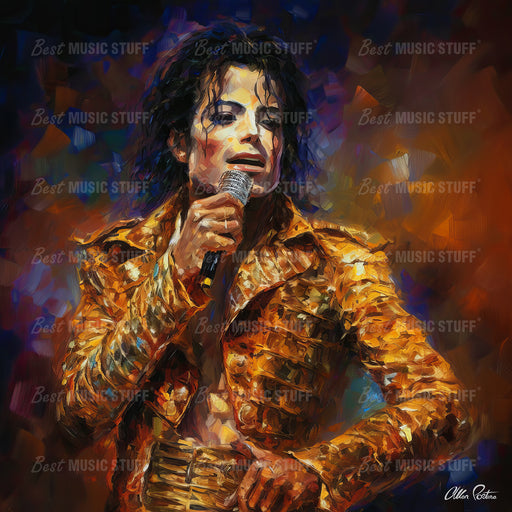 Michael Jackson King of Pop Music Editorial Image - Illustration of icon,  painting: 269135925