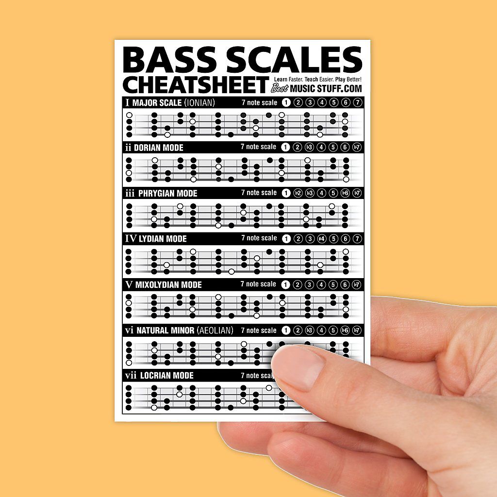 music keys cheat sheet