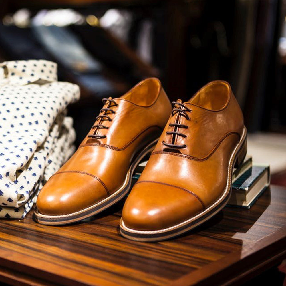 handmade derby shoes