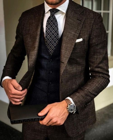 Man in custom suit