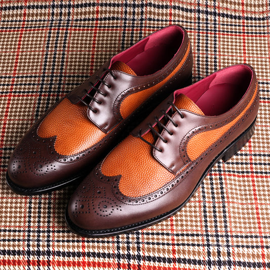 DERBY SPLIT TOE SHOES - LingoLuxe Bespoke