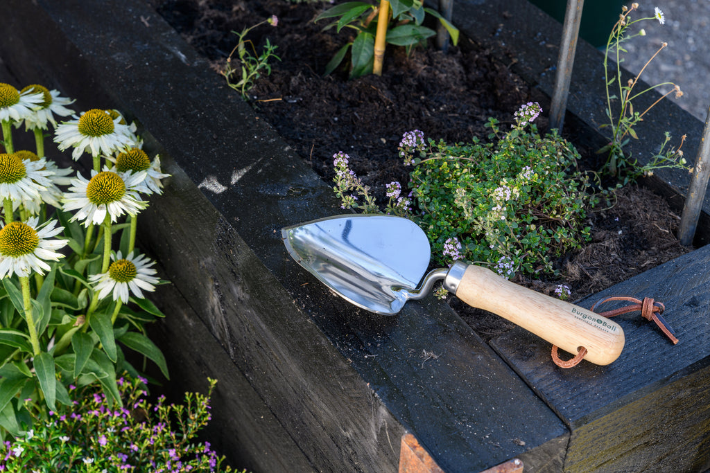 RHS-endorsed planting trowel