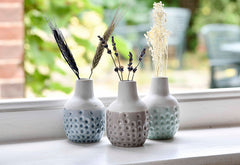 Dotty Mini Vase Trio
