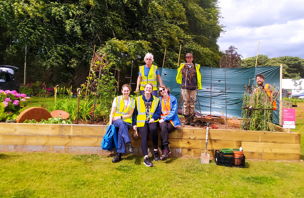 A team of volunteers helped make the Long Border a reality