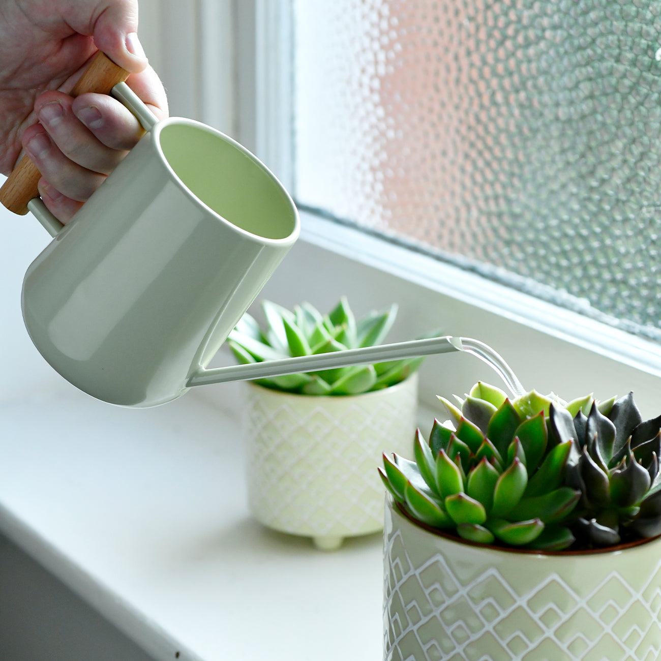 Indoor Watering Can Pale Jade Burgon And Ball Burgon And Ball