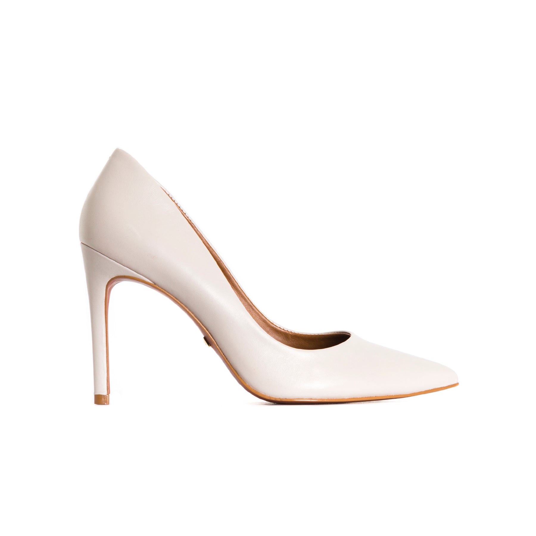 Love Off White Leather Pumps – Lintervalle