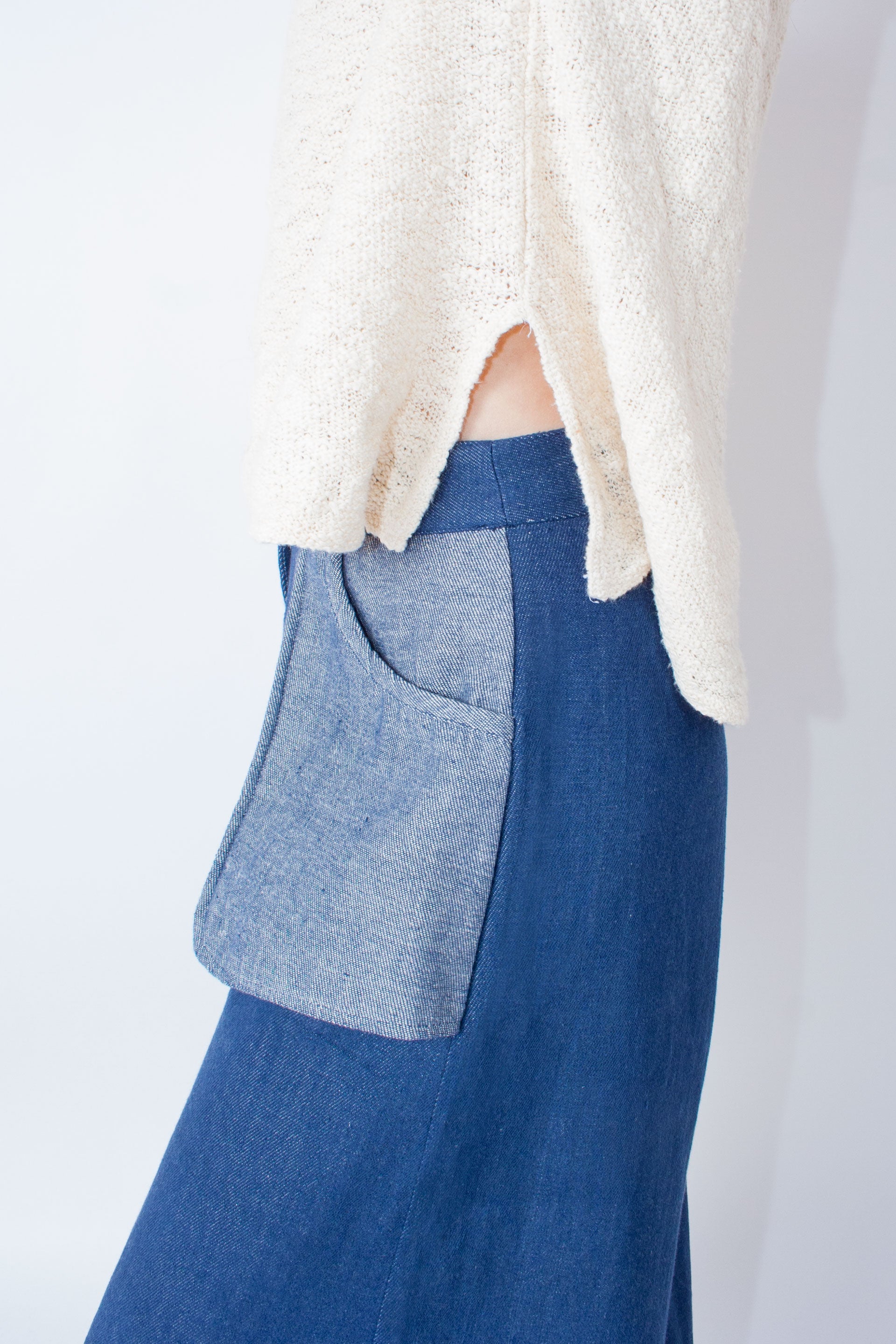 Pocket Pant (Petite) - Indigo - EXCLUSIVE