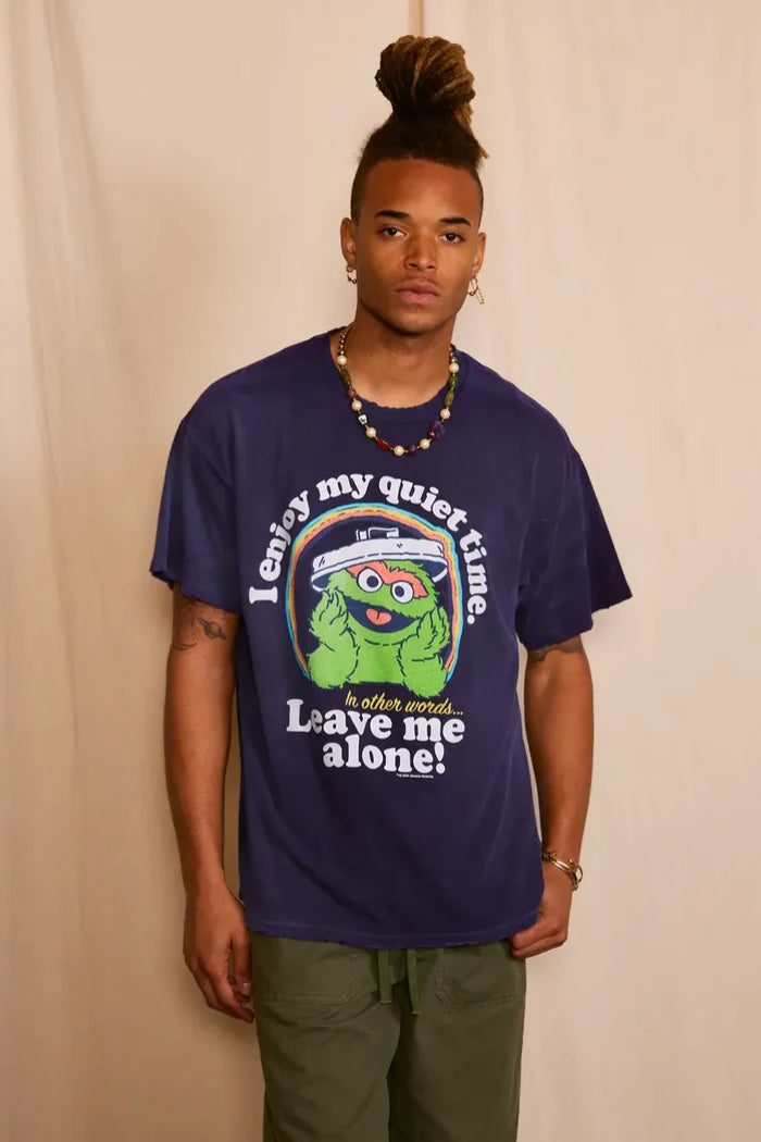 Anti-Social Oscar The Grouch Oversized Men's Tee