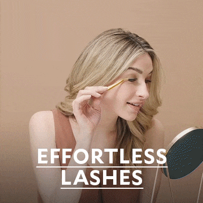 how to apply false eyelashes