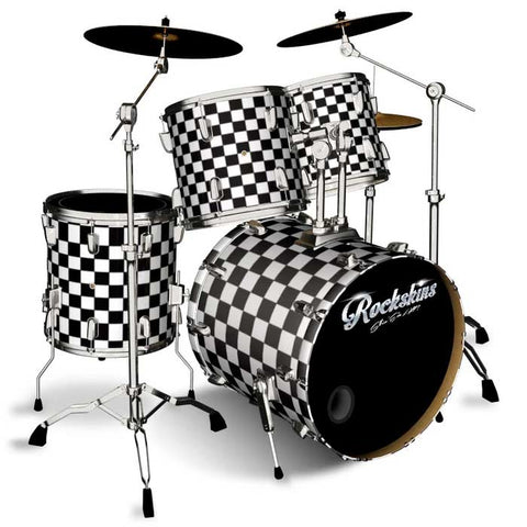 Checkered drum wraps