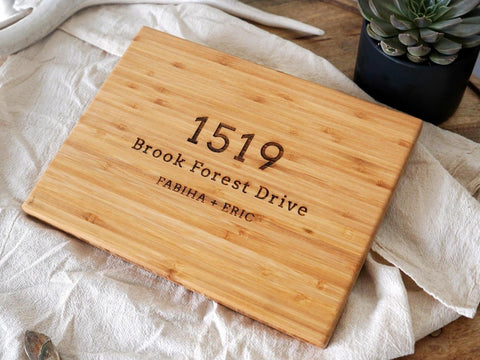 Personalized Cutting Boards  Engraved Wood Cutting Boards - Forest Decor