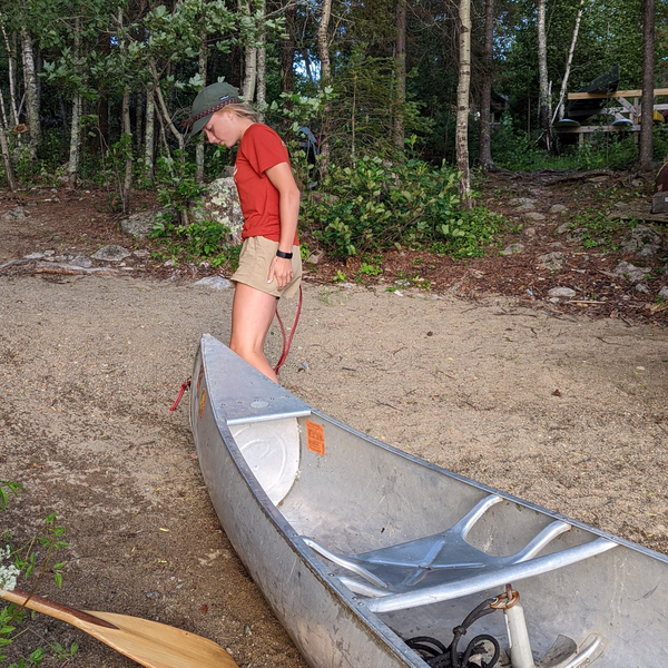 Canoeing in Canoe Shorts