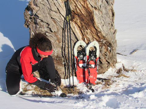 snowshoeing