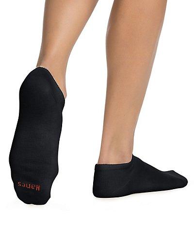 Hanes Women's ComfortBlend® No-Show Socks 6-Pack – Bell Street Wear