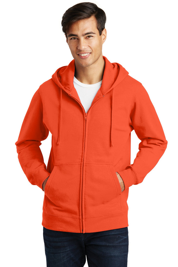 Port & Company® Fan Favorite Fleece Full-Zip Hooded Sweatshirt. PC850Z ...
