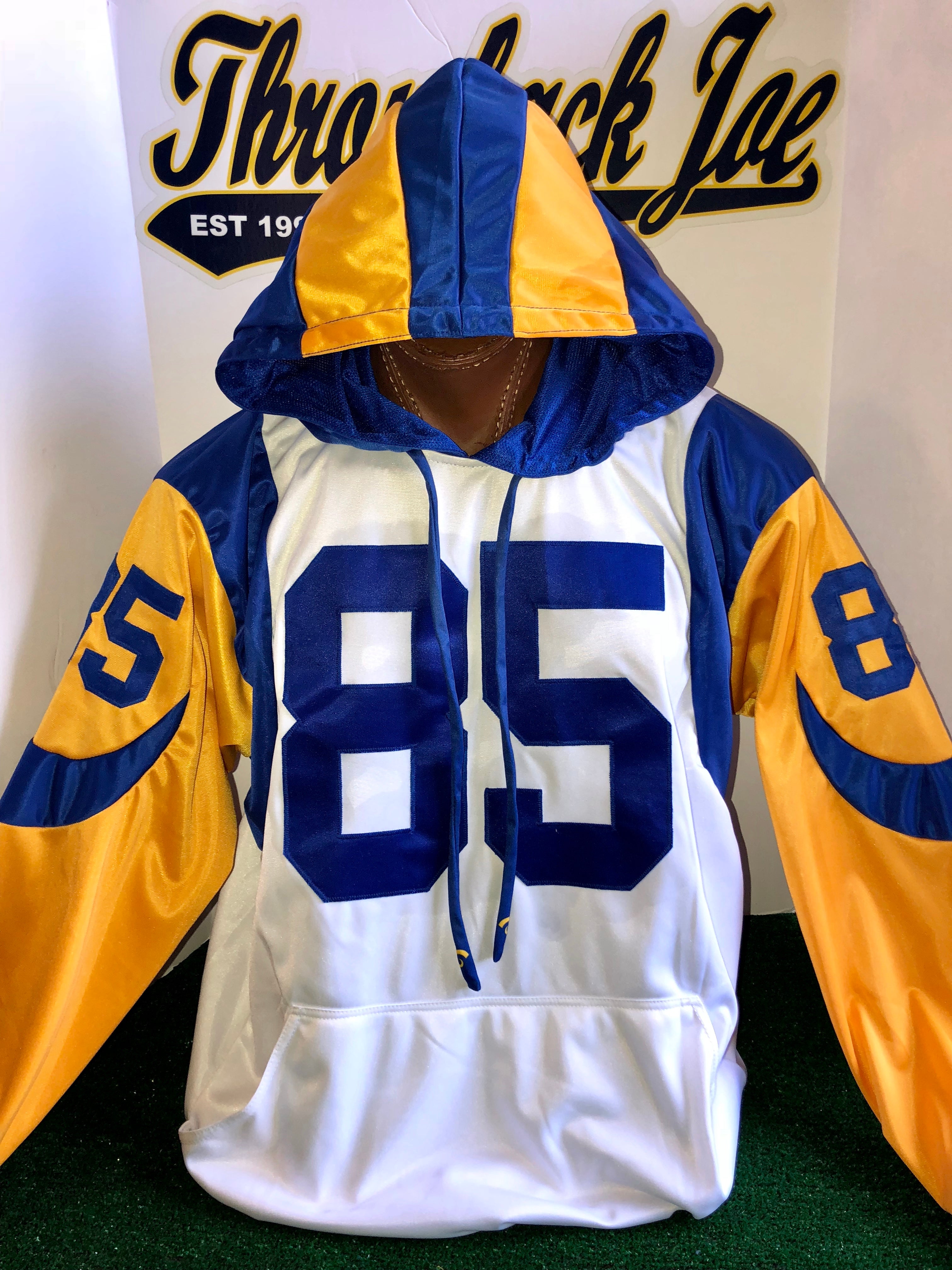 rams throwback hoodie