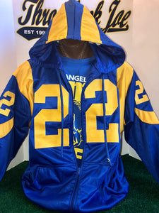 la rams custom jersey