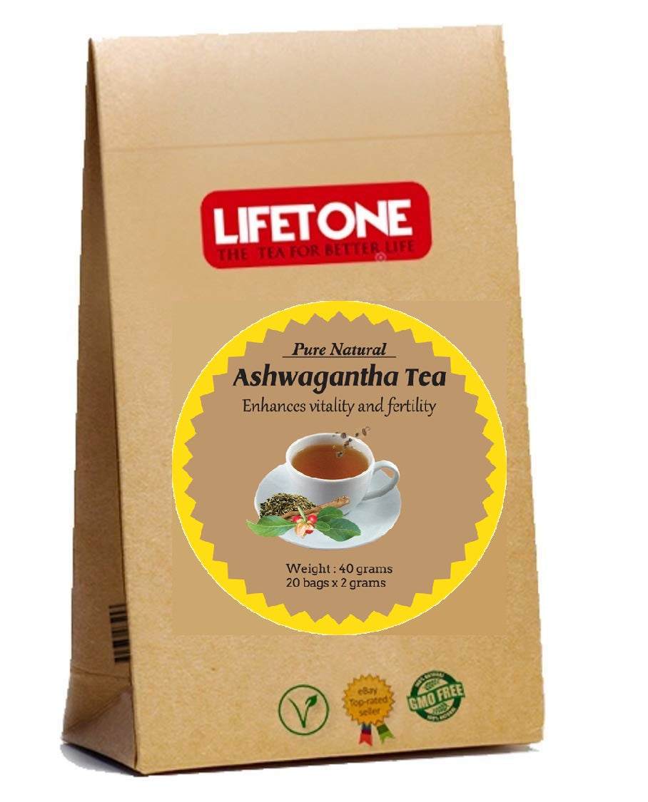 Ashwagandha Root Tea: The Mood Booster (20 teabags, 40 grams)