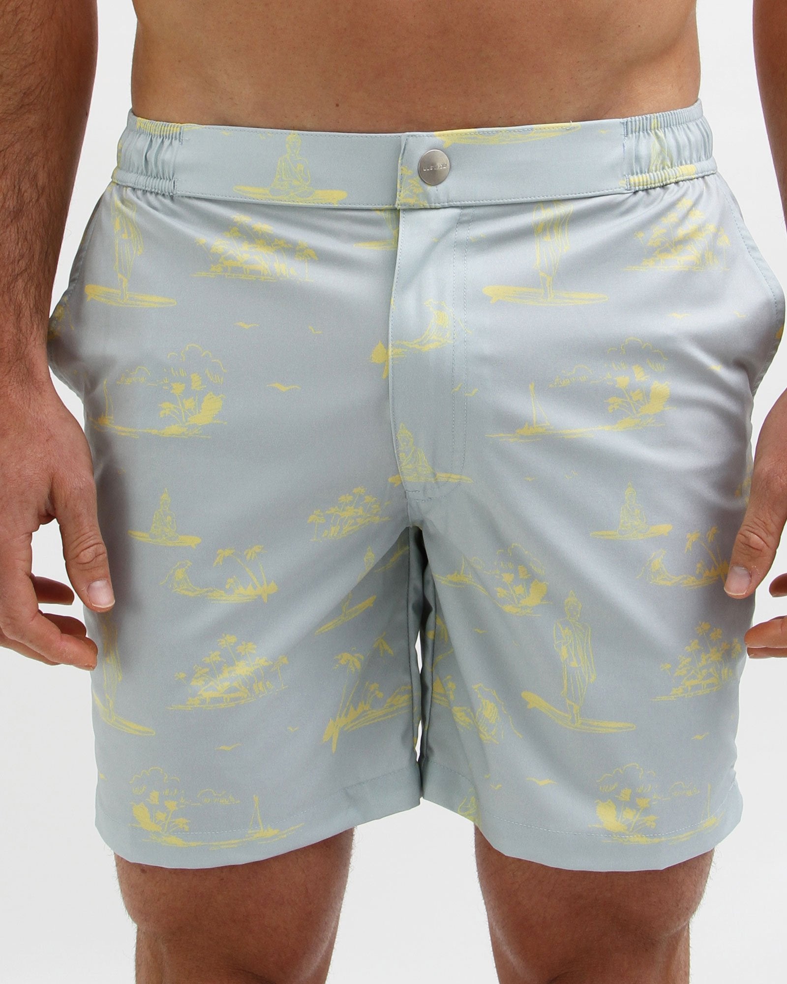 Download Mens Tailored Swim Shorts - The Surfing Buddha - Mosmann ...